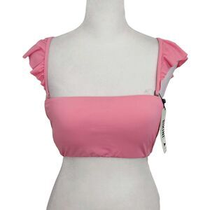 RESERVED The Bikini Lab Pink Swimsuit Top Size XXL NWT Barbie Pink Plus Size